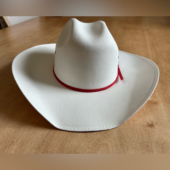 Smithbilt Calgary Stampede White Hat Cowboy Hat - Picture 6 of 6
